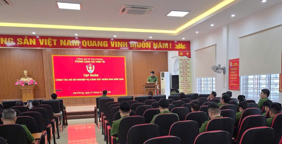 Phòng Hồ sơ nghiệp vụ: Tập huấn nâng cao chất lượng công tác hồ sơ nghiệp vụ Cảnh sát cho lực lượng Cảnh sát kinh tế